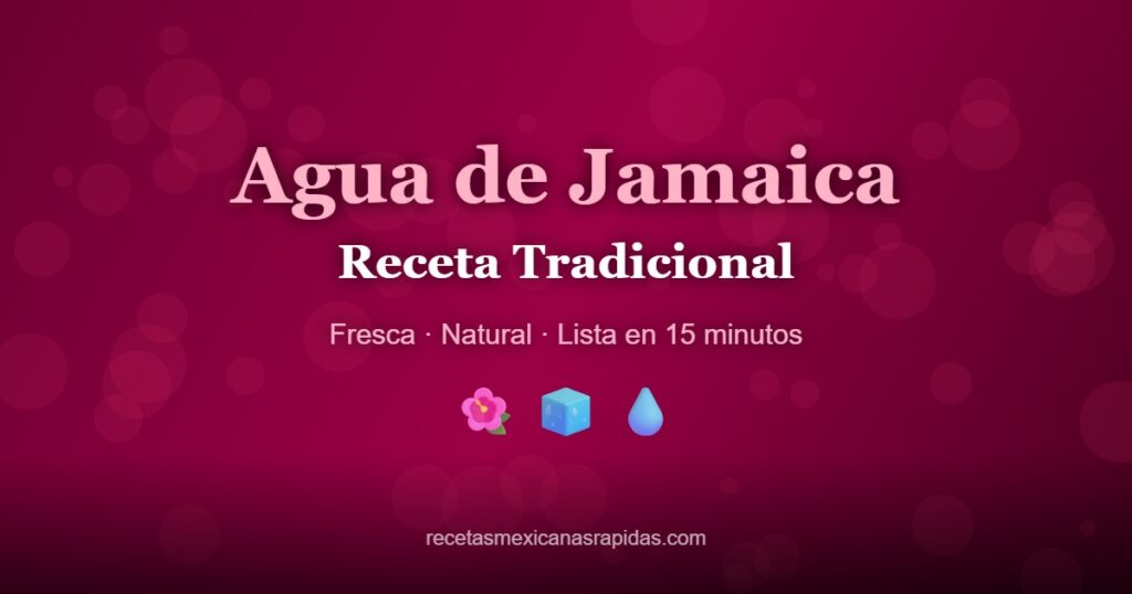 Agua de jamaica fresca en jarra con flores de hibisco