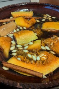 Calabaza en tacha, dulce tradicional mexicano