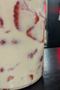 Fresas con crema estilo Irapuato, receta de Guanajuato