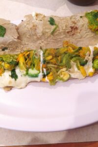 Quesadillas de flor de calabaza duranguenses