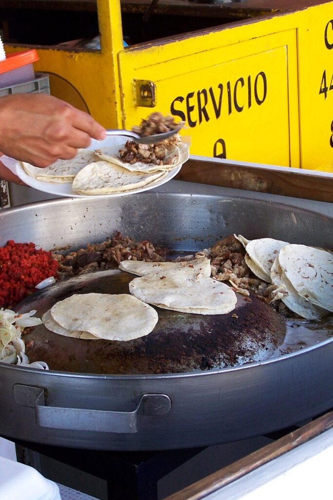 Tacos de suadero de la CDMX