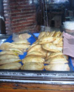 Pastes de Pachuca recién horneados