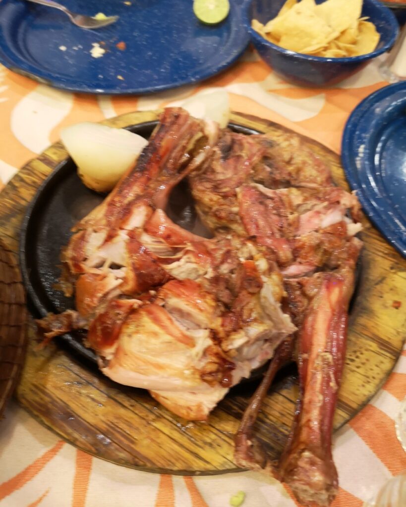 Cabrito al pastor estilo norteño